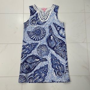 Lilly Pulitzer Girls Mini Harper Shift Dress - size Girl’s XL (12-14)